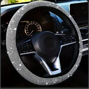 Glitter Car Steering Wheel Cover